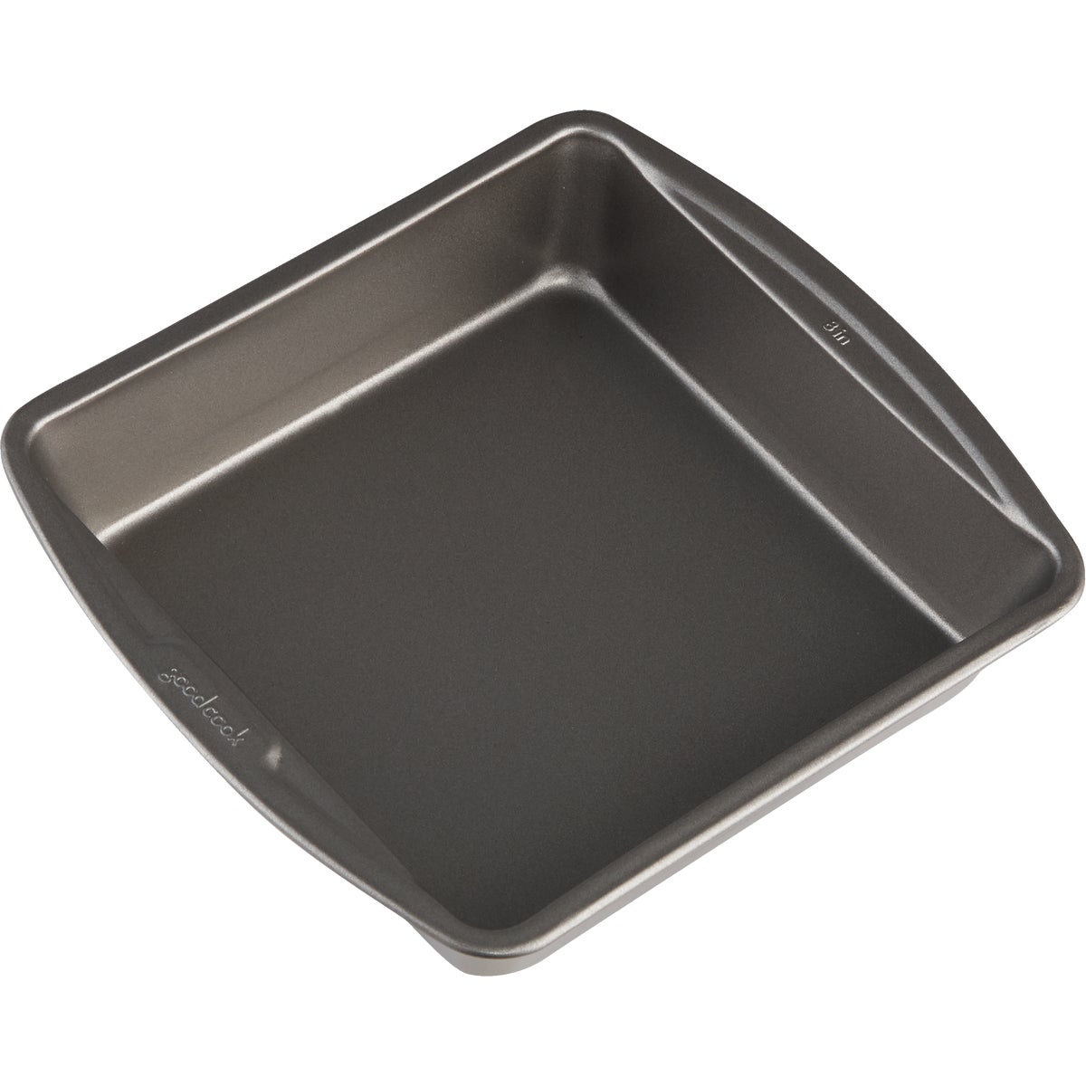 Item 603217, GoodCook cake pan is designed to distribute heat evenly and quickly to 