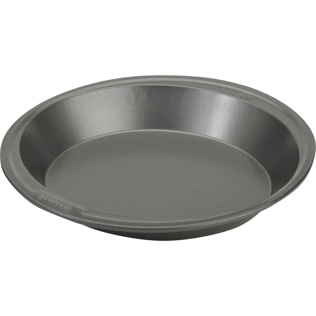 Item 603238, GoodCook pie pan is designed to distribute heat evenly and quickly to 