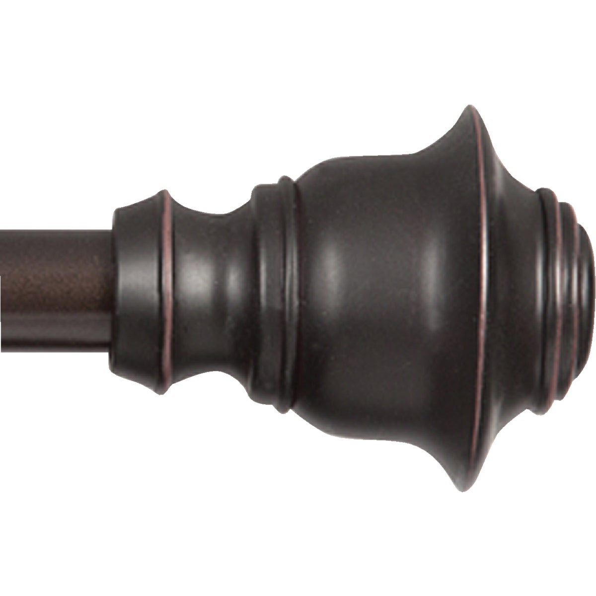 Item 603549, Finn Fast Fit curtain rod is 5/8 In. Dia.