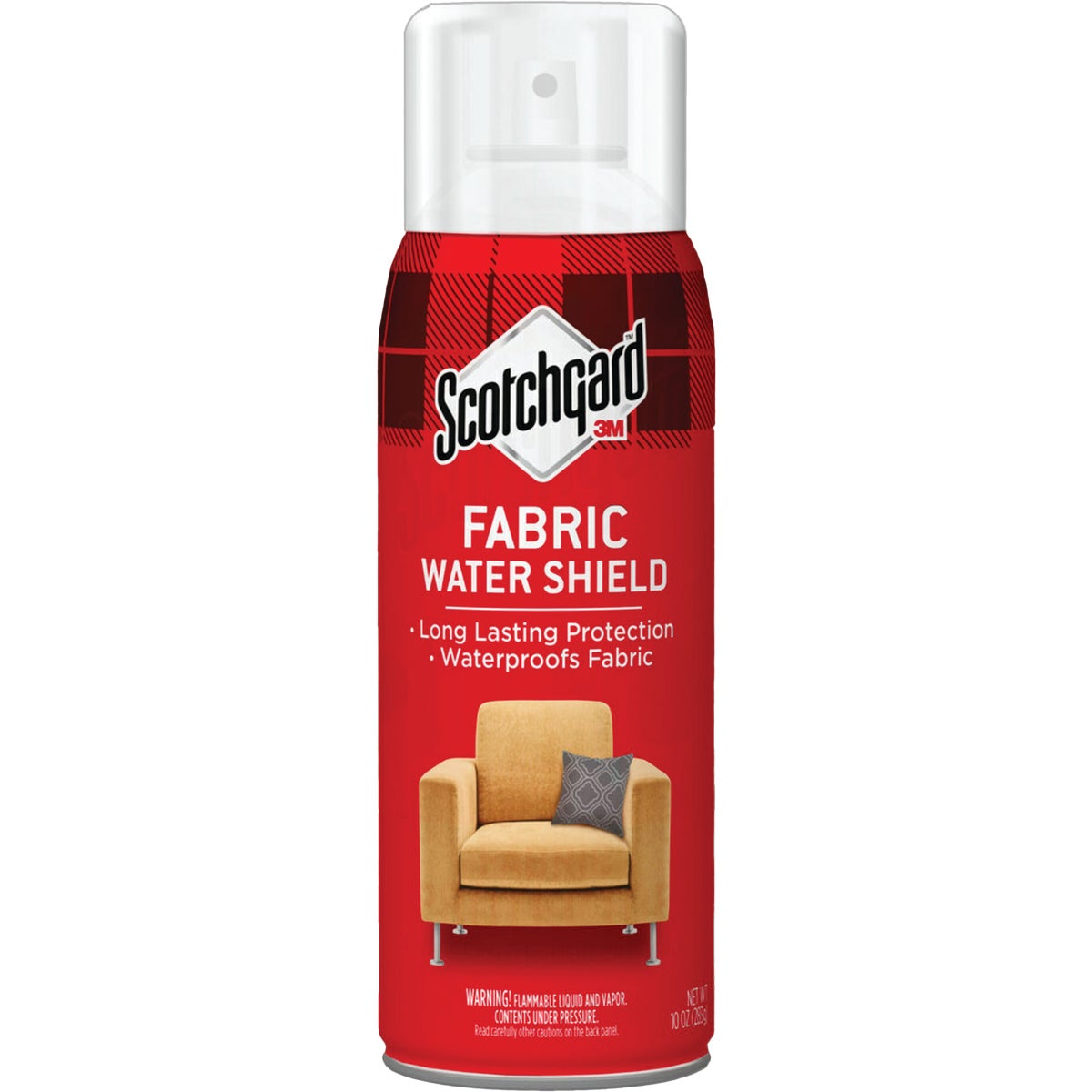 Item 605116, Protect the things you love with Scotchgard Fabric Water Shield.