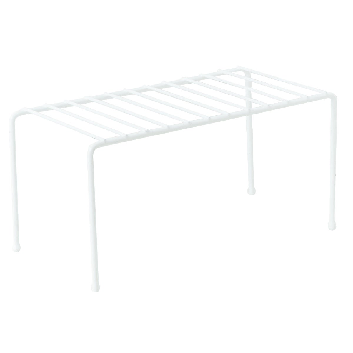 Item 610182, Sturdy wire with white vinyl coating. Adds extra space.