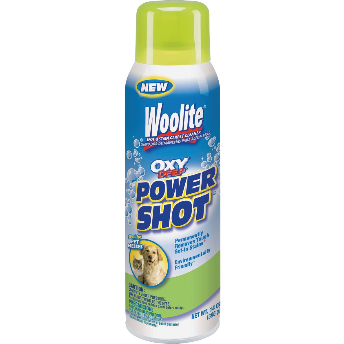 Item 610529, Oxygen-activated Woolite spot and stain carpet cleaner.