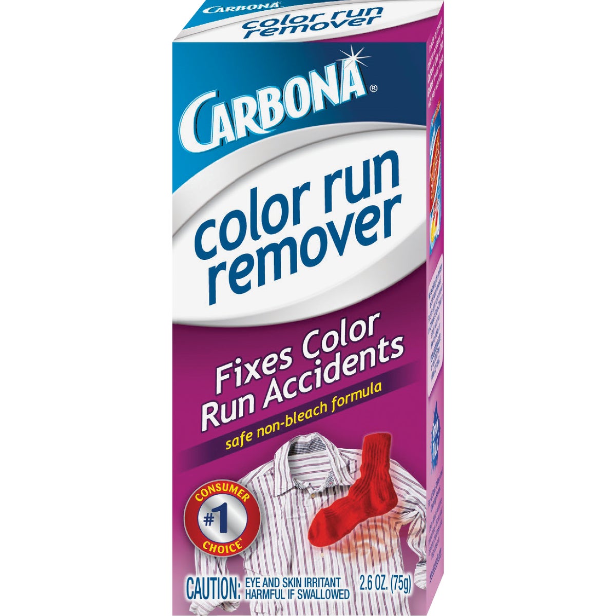 Item 611263, First aid for laundry. Corrects color bleed and mixed load accidents.
