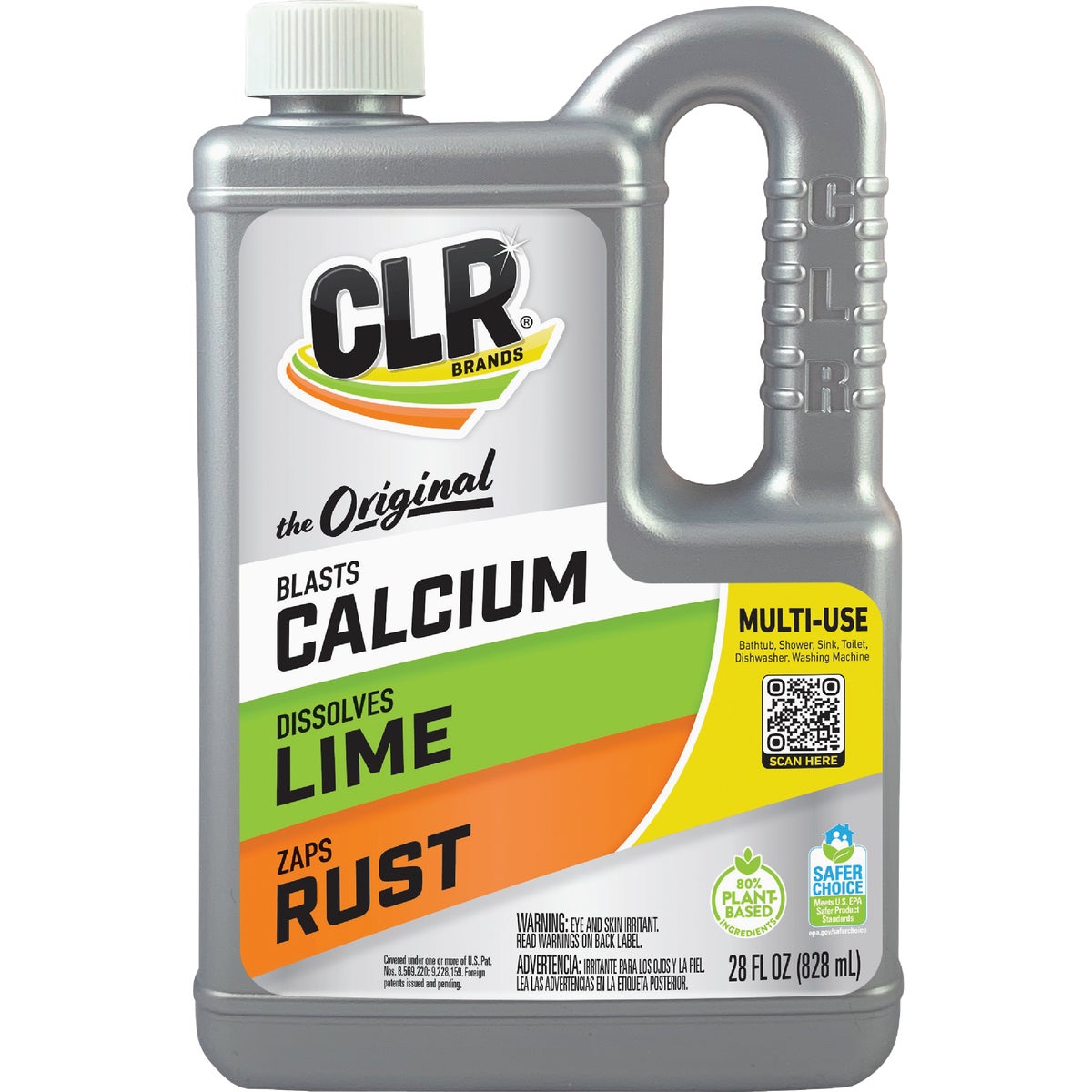 Item 611360, Quickly clean Calcium, Lime and Rust deposits with CLR Brands Calcium, Lime