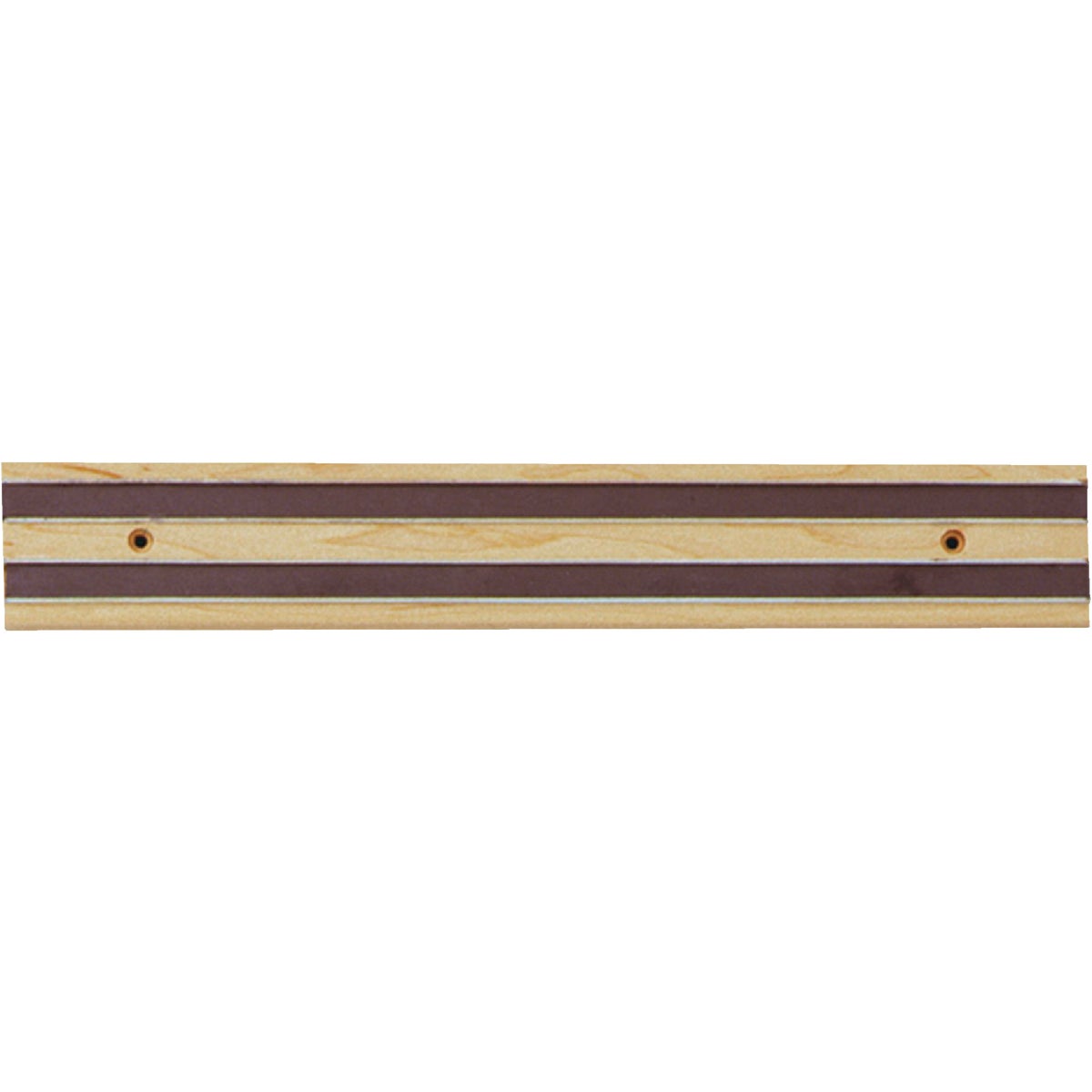 Item 612055, Made of hardwood with 2 magnet strips to ensure safe storage of cutlery.