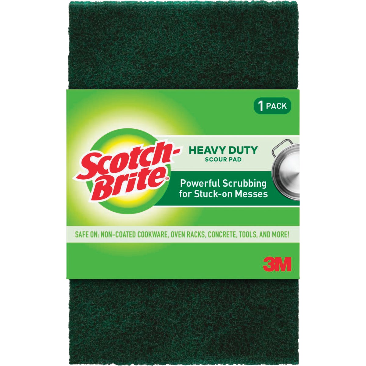 Item 612065, Scotch Brite Heavy Duty Scour Pad is for when its time to pull out all the 