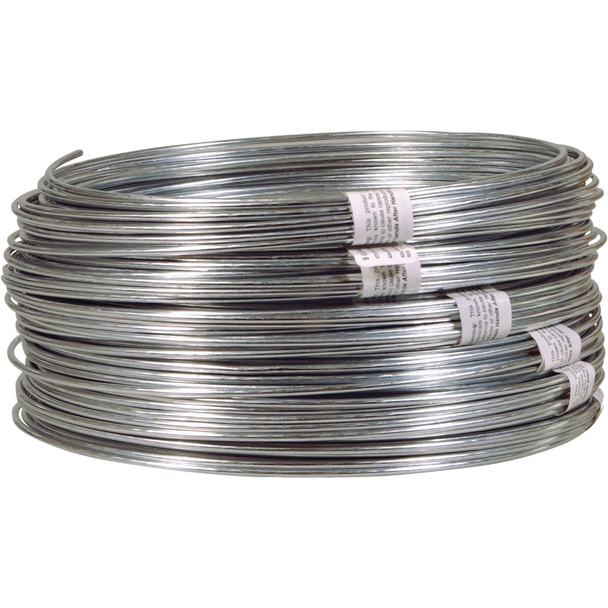 Item 617121, Solid galvanized wire.