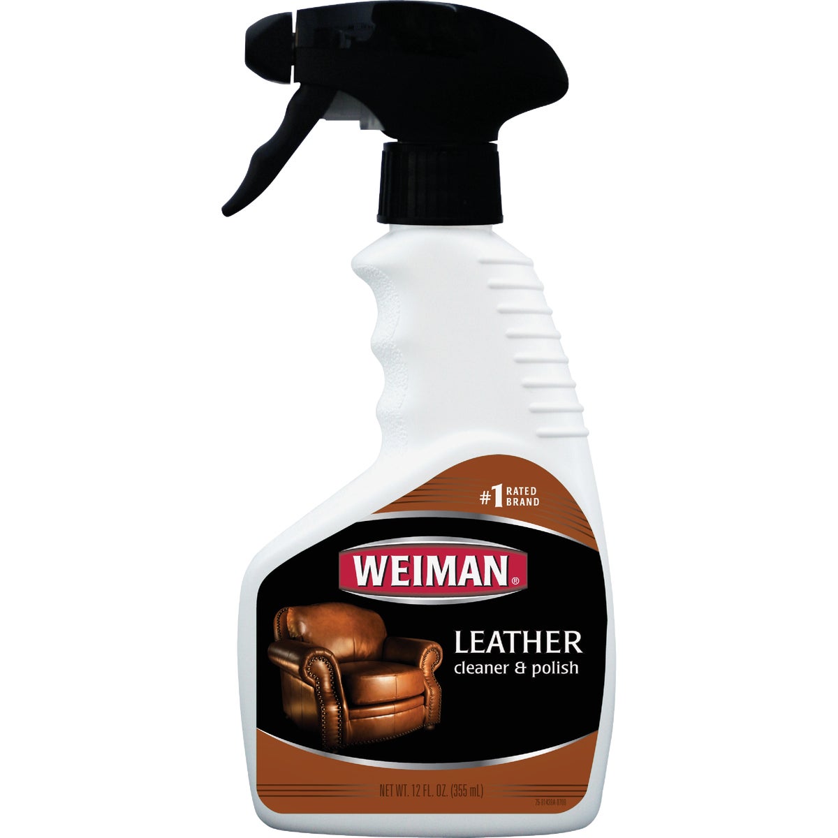 Item 617903, Leather cleaner trigger cleans, moisturizes, and conditions finished 