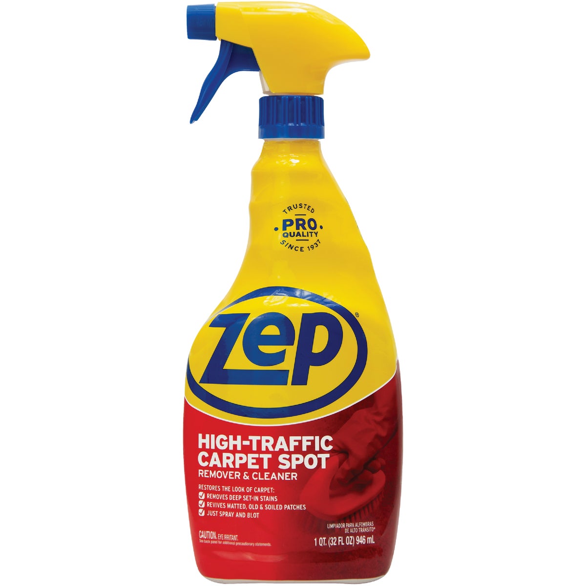 Item 618692, General use carpet cleaner and pre-spotter specially formulated to remove 
