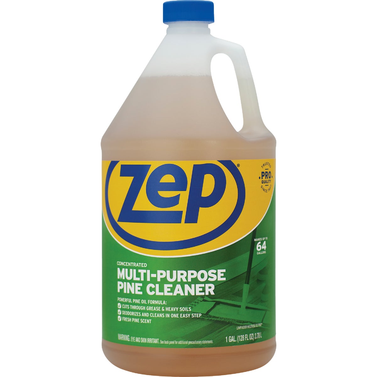Item 618852, Zep pine multipurpose cleaner is ammonia-free and safe for tinted windows.