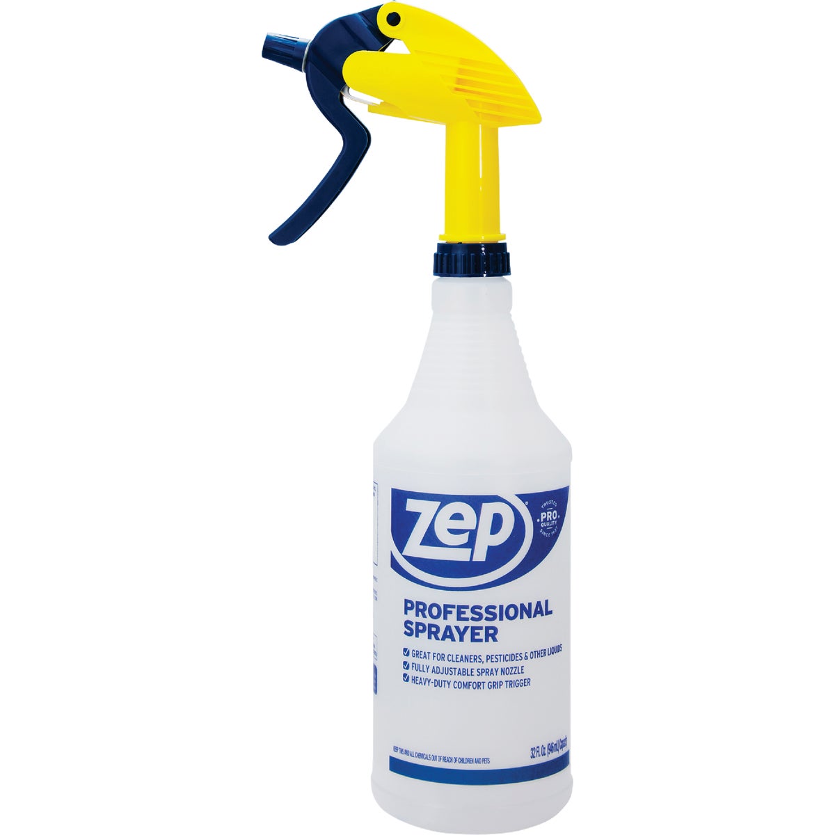Item 619116, Zep professional spray bottle has premium spray head and provides long-