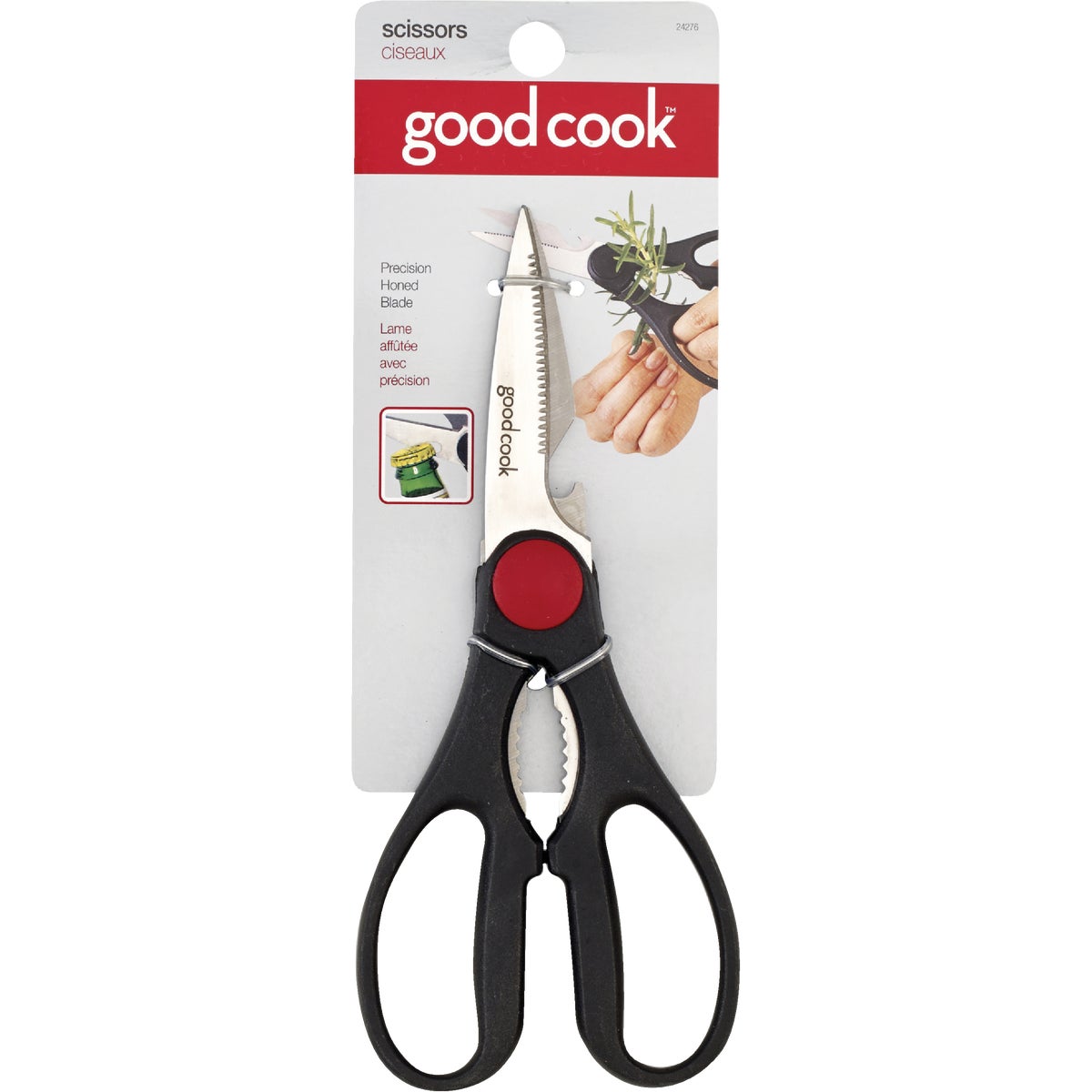 Item 619936, Gourmet Stainless Steel Shears for chopping herbs, cutting pizza, prepping 