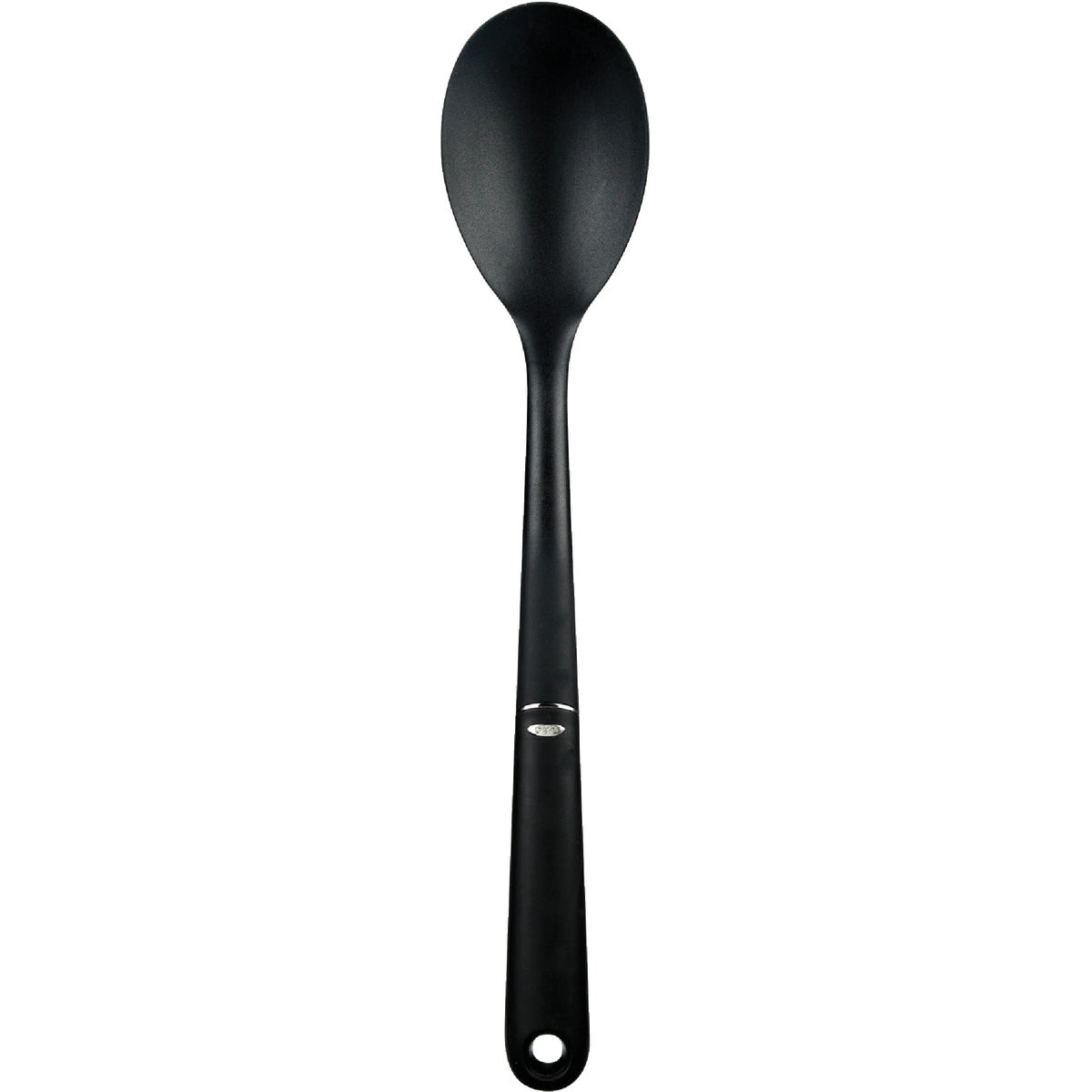 Item 620073, Nylon spoon is perfect for stirring soups, sauces, stews, and chili.