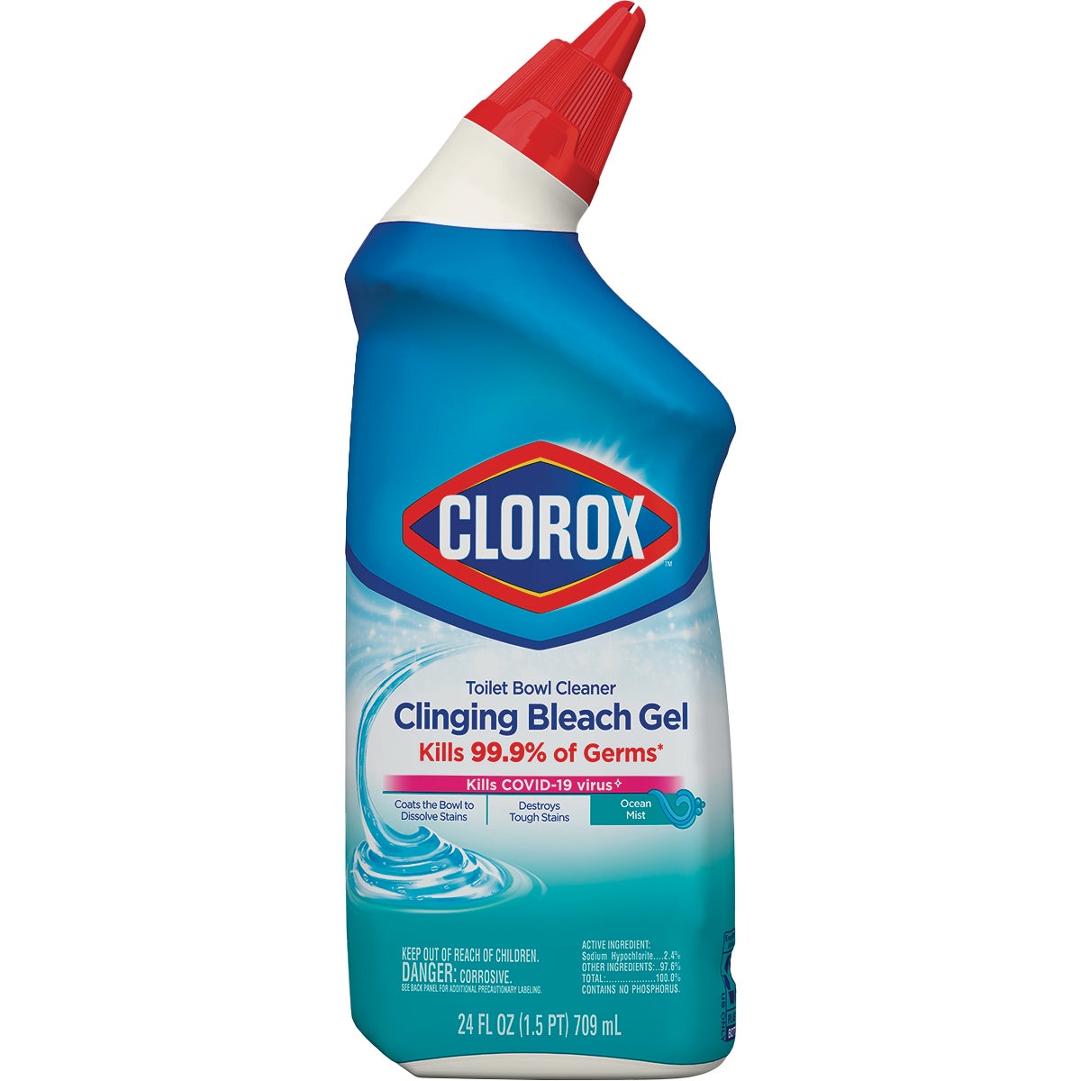 Item 622008, With its thick formula and unique wide dispensing nozzle, Clorox Toilet 