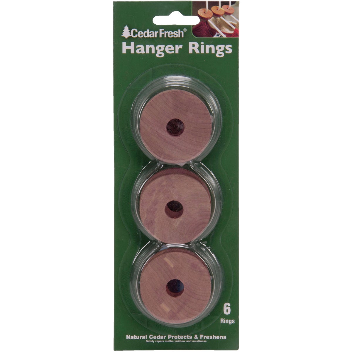 Item 622838, Bring the benefits of premium cedar to non-cedar hangers.