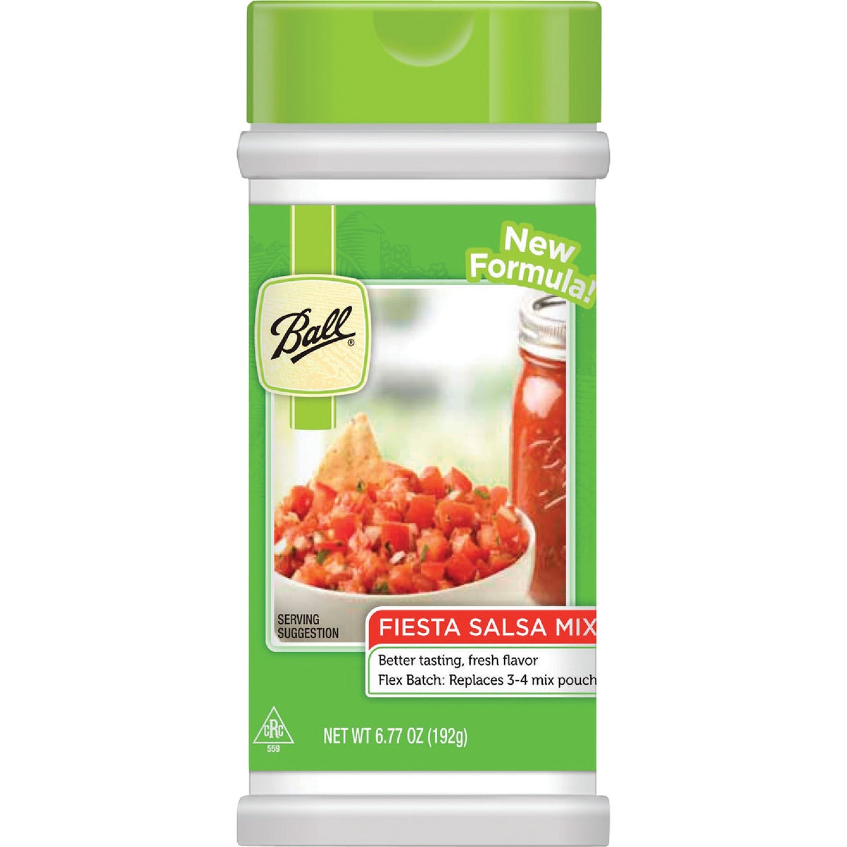 Item 623837, We have reformulated the Ball Fiesta Salsa Mix for better flavor.