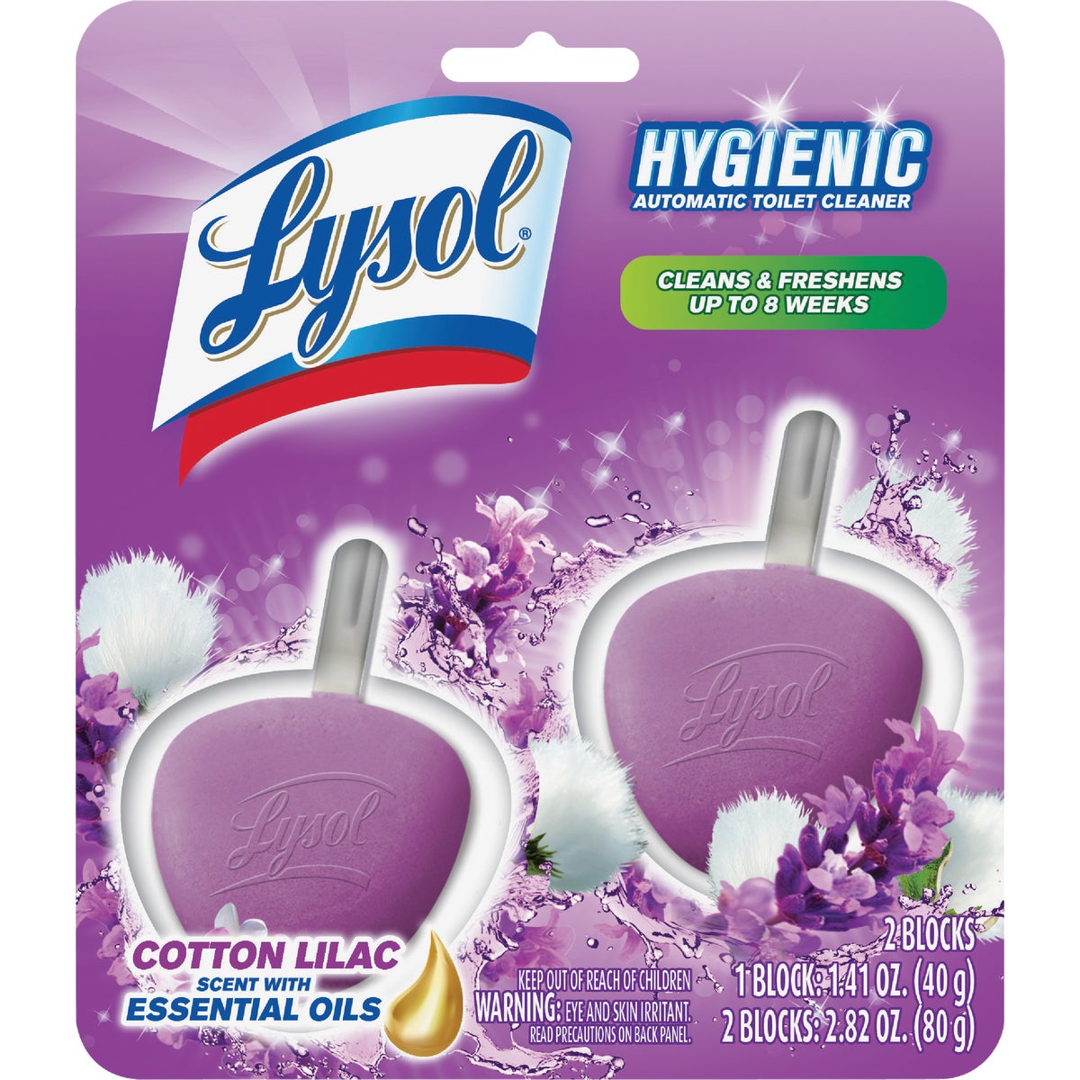 Item 625086, Lysol automatic toilet bowl cleaner complete clean tabs is the only toilet 