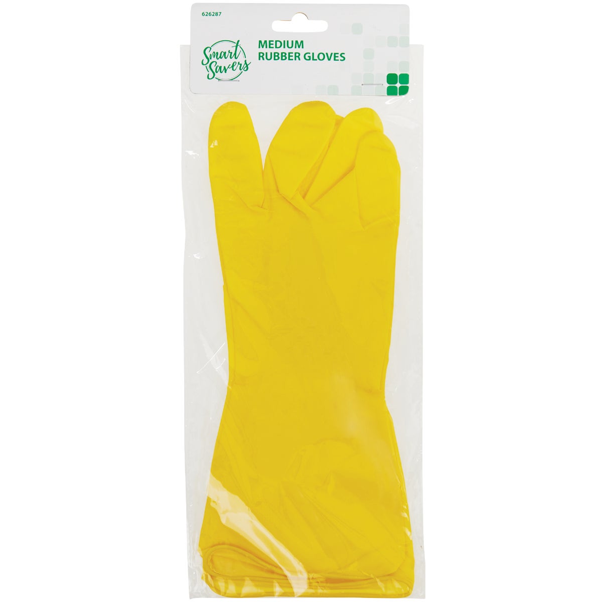 Item 626287, Smart Savers rubber kitchen gloves.