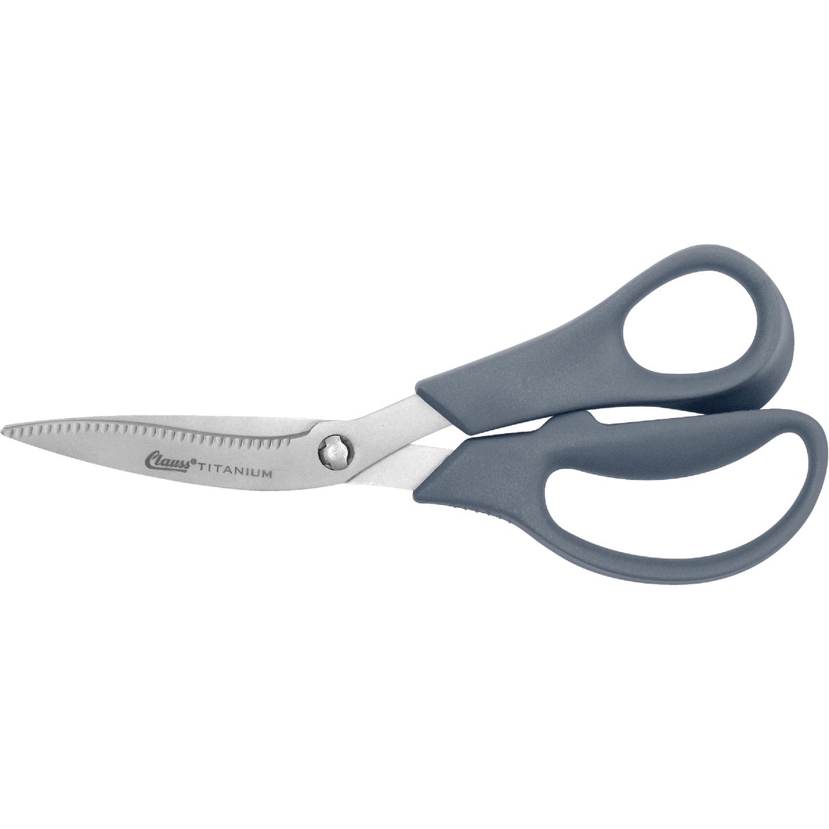 Item 627245, Contoured and serrated blade. Notched blade.