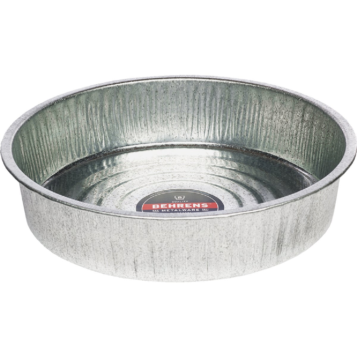 Item 629014, Galvanized construction. Seamless with reinforced wire rim.