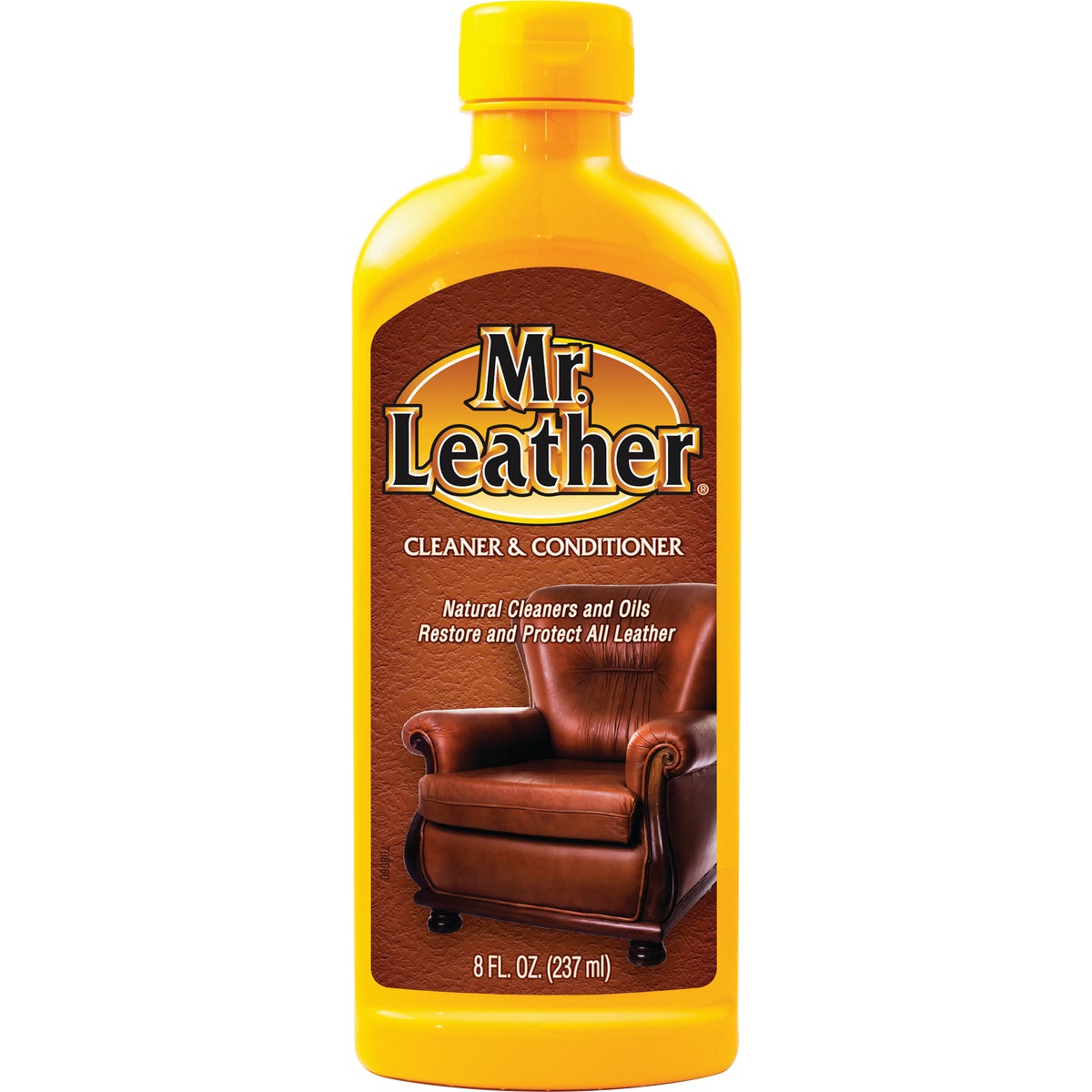 Item 632473, Cleans, shines, restores, and protects all leather, instantly.