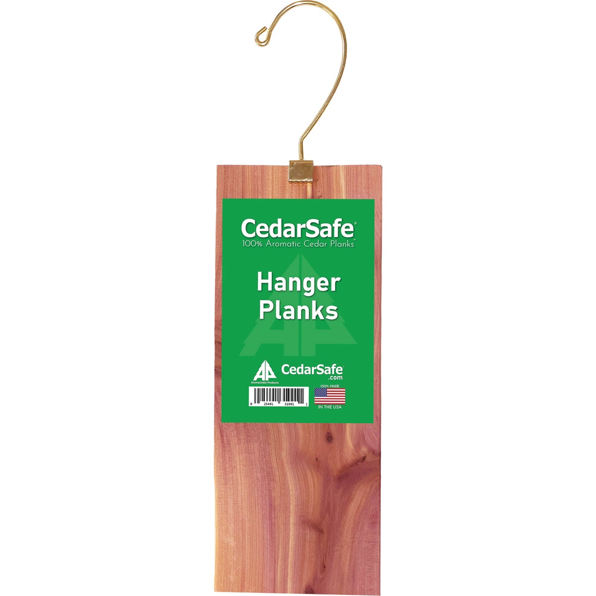 Item 635359, Handy hook-up adds fresh scent of aromatic cedar in closets. 3 In. W.