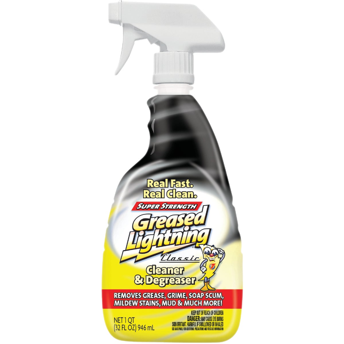 Item 638803, Greased Lightning Super Strength works fast on practically everything in 