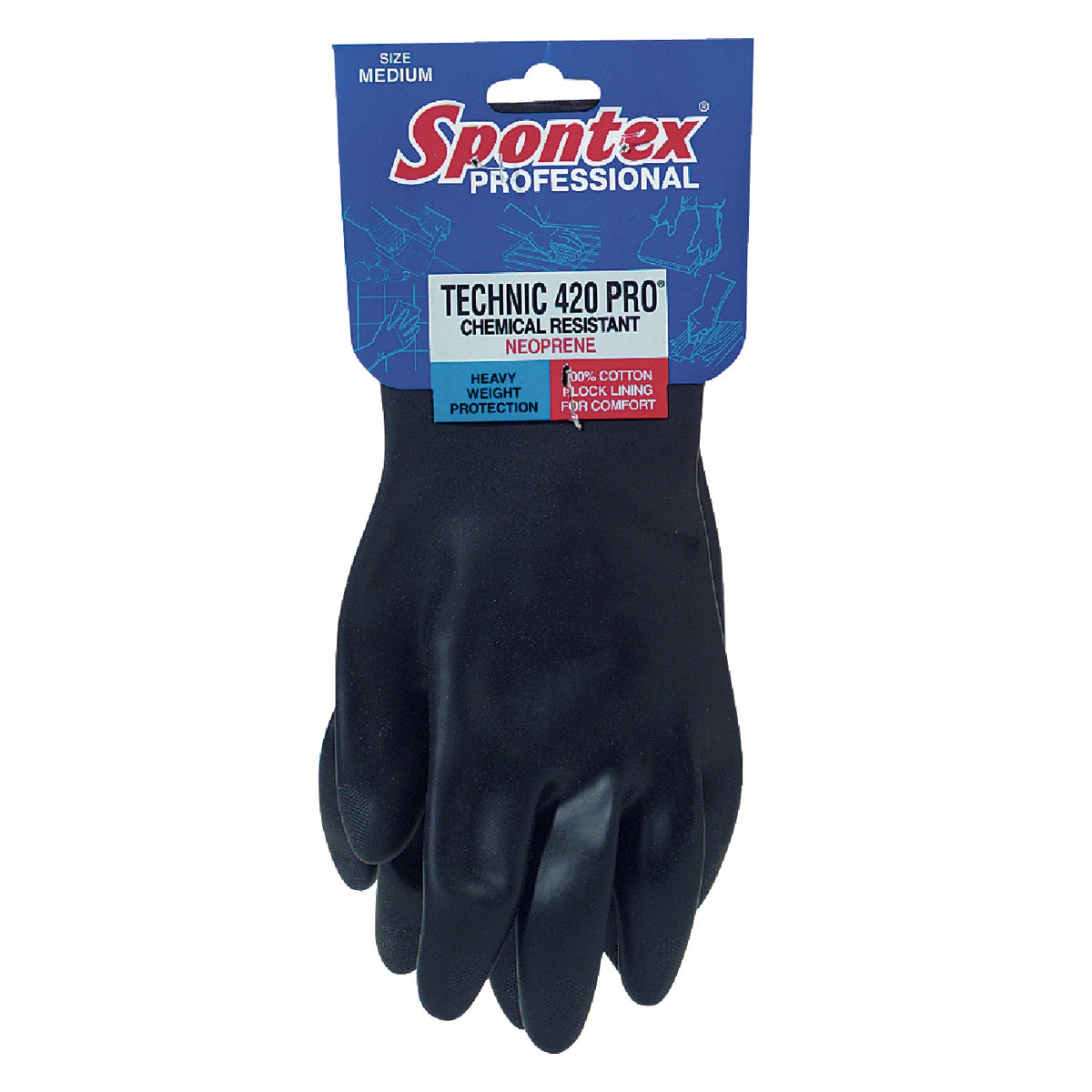 Item 644803, Professional grade neoprene rubber glove.