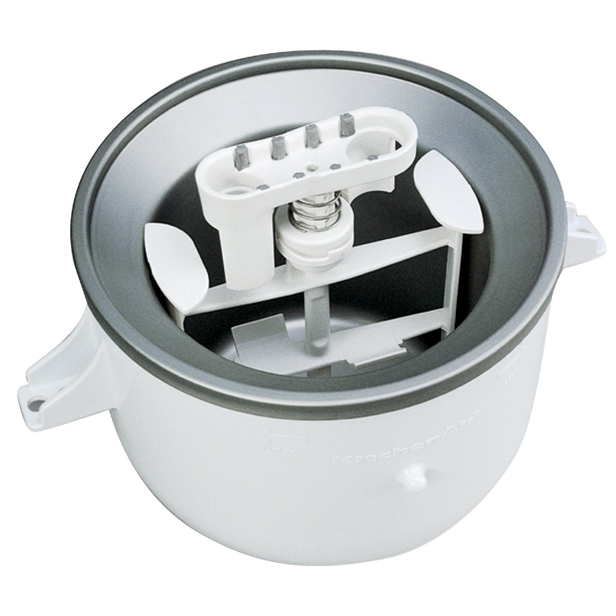 Item 650192, KitchenAid Ice Cream Attachment fits all model Stand Mixers.