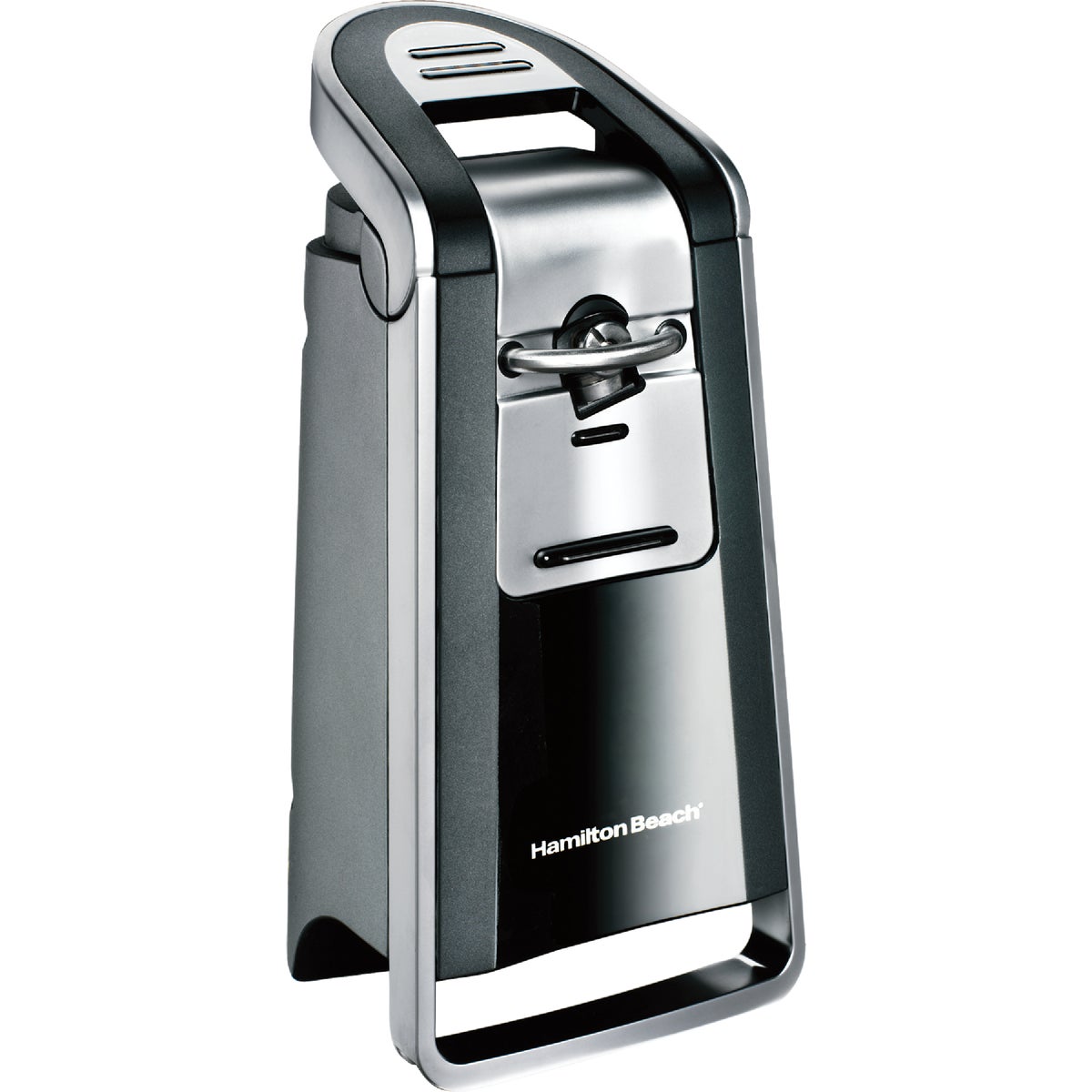 Item 650229, Smooth Touch Can Opener easily opens both pop-top and regular cans with the