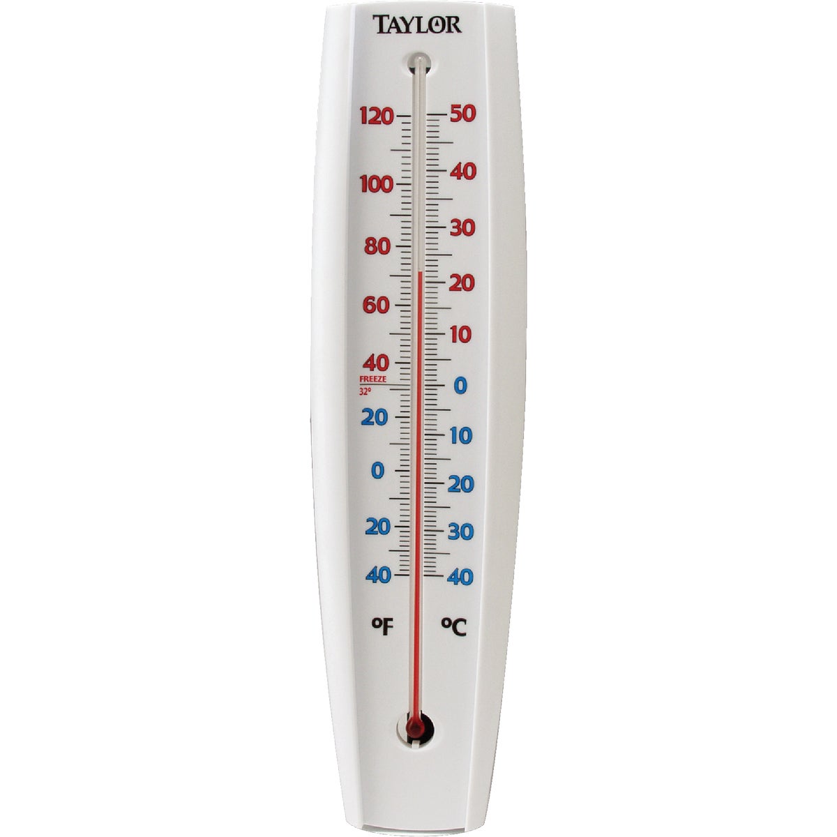 Item 652547, New, curved shape, 14-1/2" thermometer.