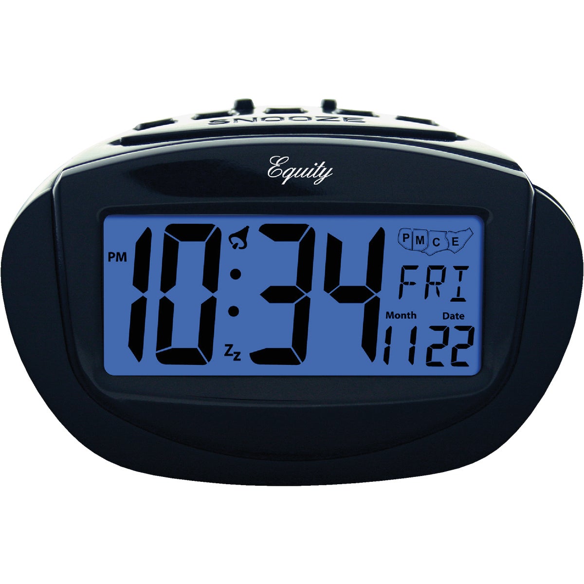 Item 663654, Digital alarm sets your time instantly.