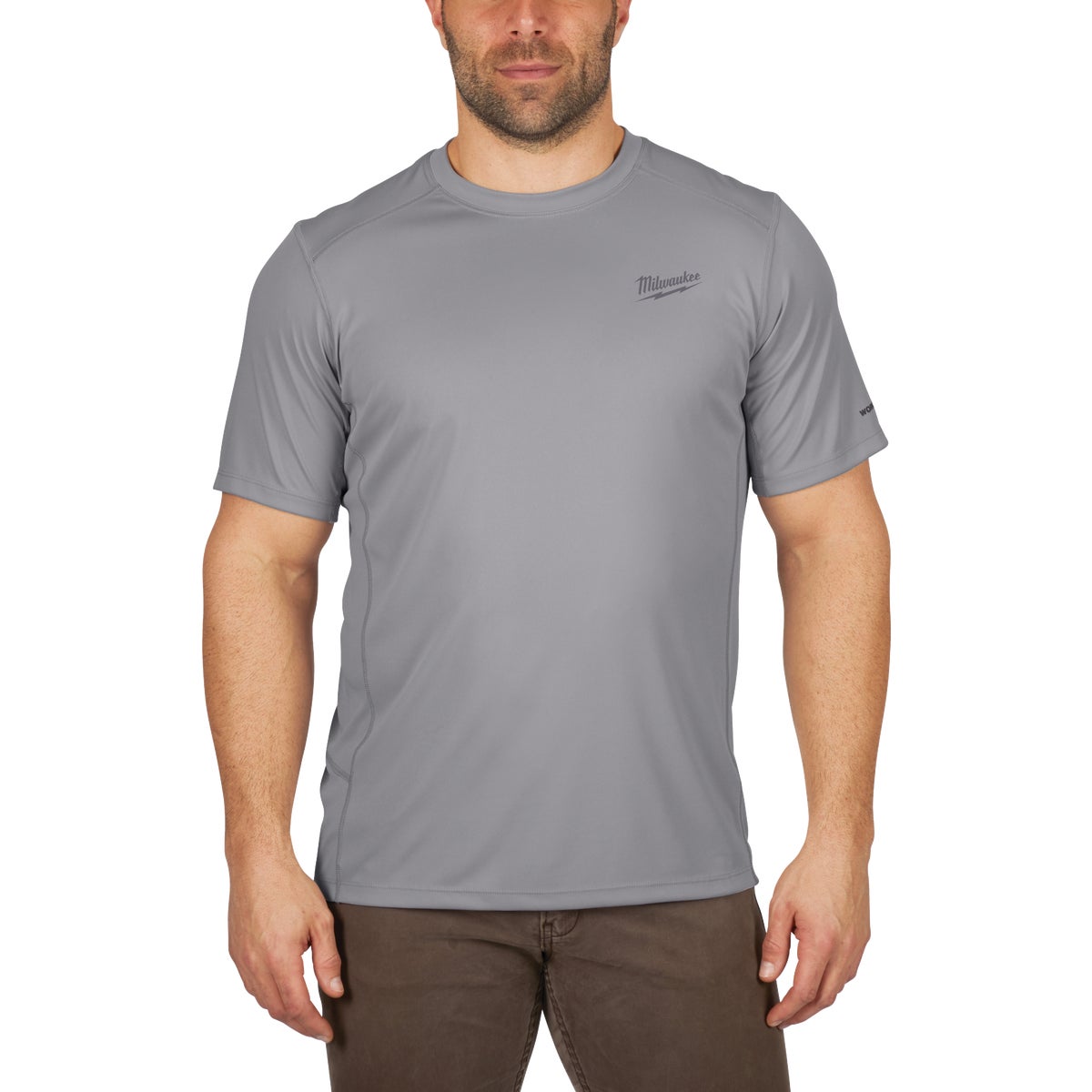 Item 700238, Durable lightweight shirt designed for tradesmen who need a next-to-skin 