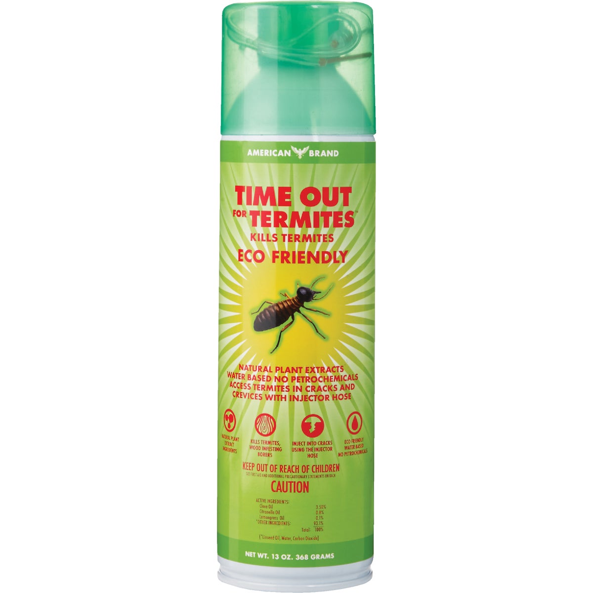 Item 700396, Time Out For Termites eco-friendly, professional strength termite 