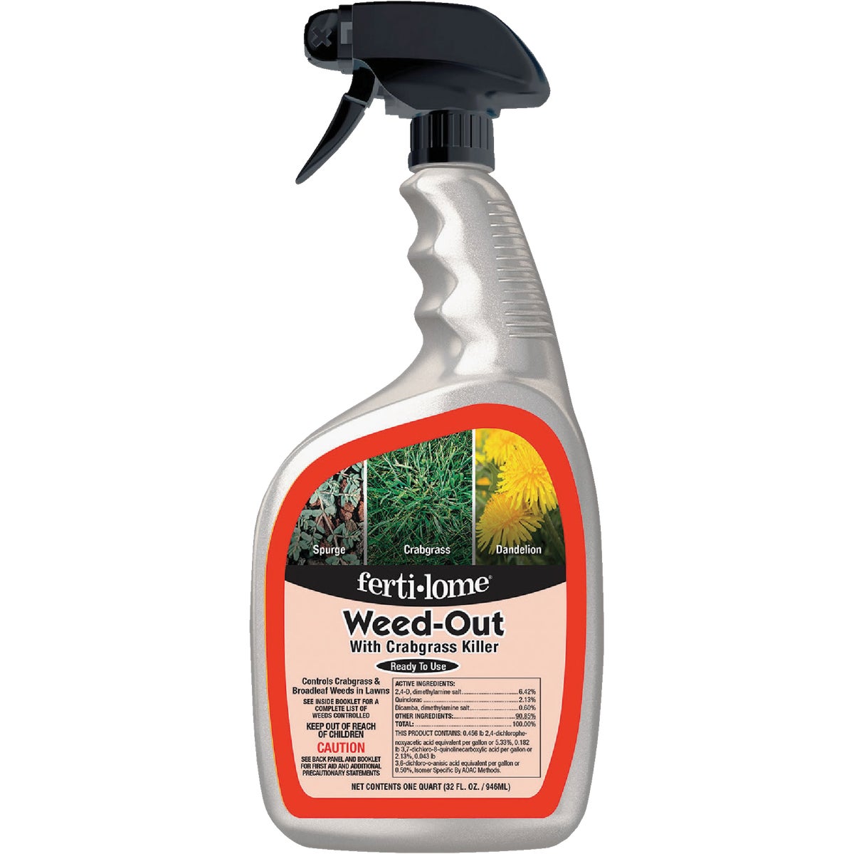 Item 700595, Gets rid of tough weeds; roots and all. Rainproof in 1 hour.