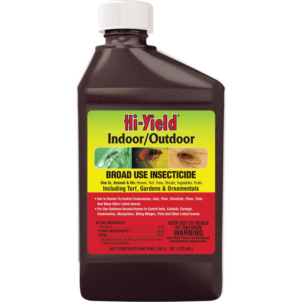 Item 700679, Hi-Yield indoor &amp; outdoor broad use insecticide insect killer.
