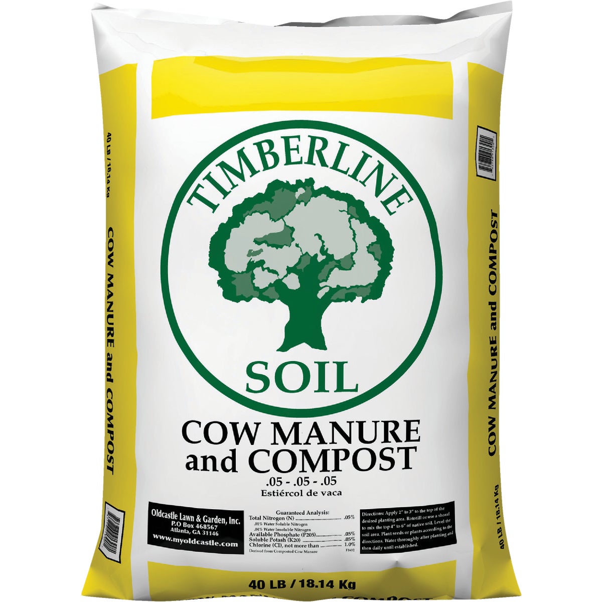 Item 700696, Natural, odorless soil conditioner.