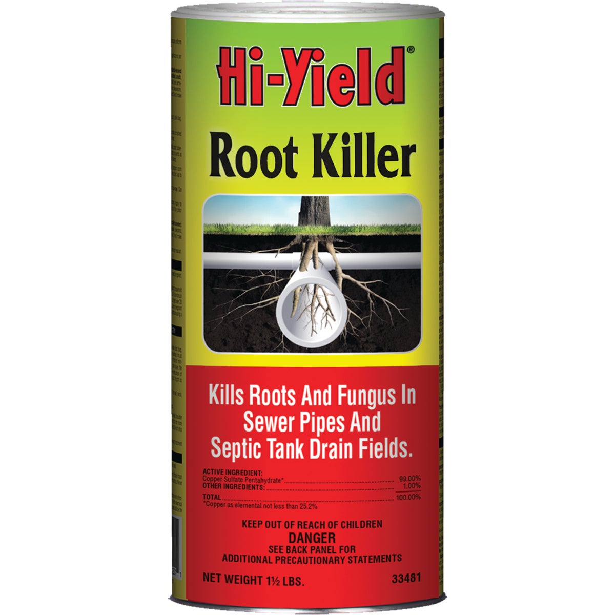 Item 700737, Formulated to quickly and economically kill and dissolve fungus and roots 