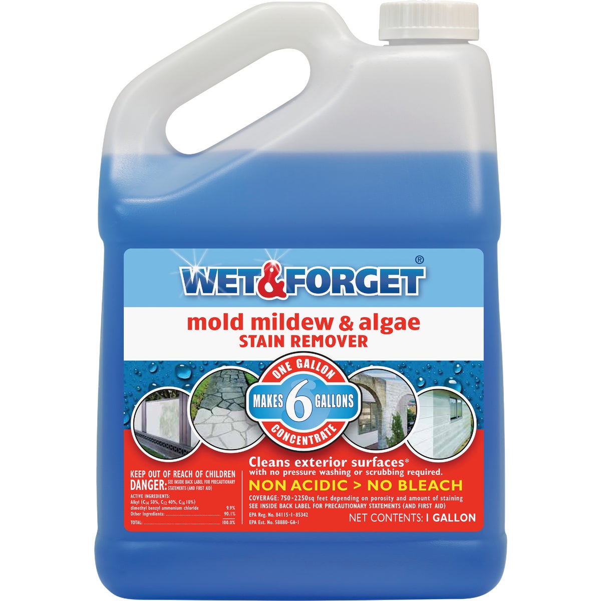 Item 701559, Wet &amp; Forget is the easy, one step solution to removing outdoor mold, 