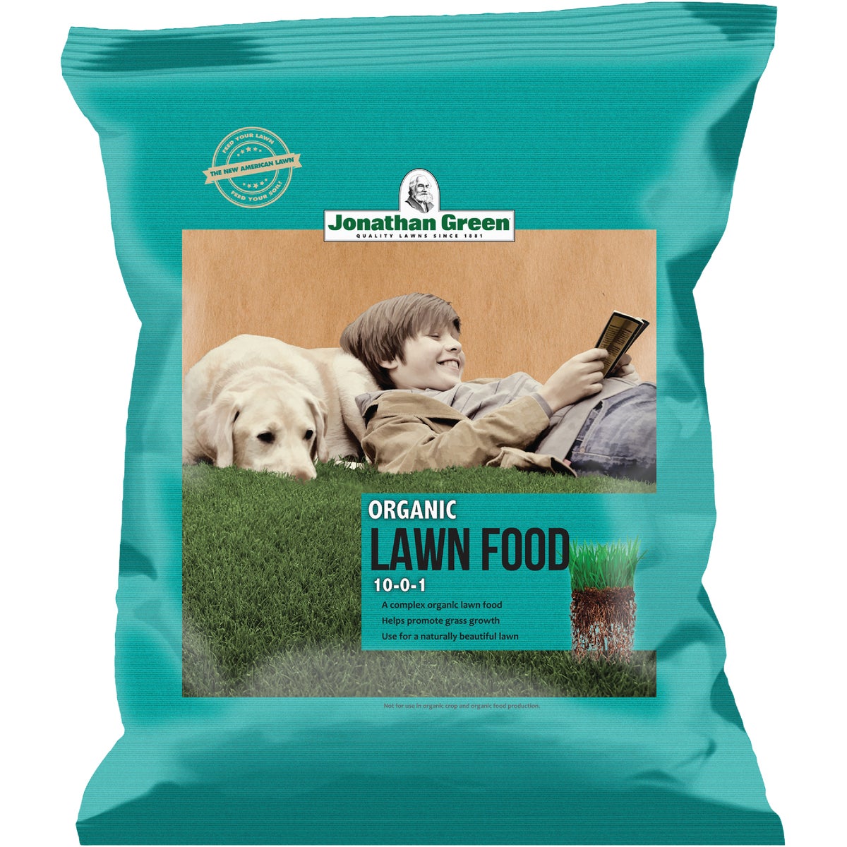 Item 701651, Organic lawn food that helps rejuvenate tired, sick lawns with a slow and 