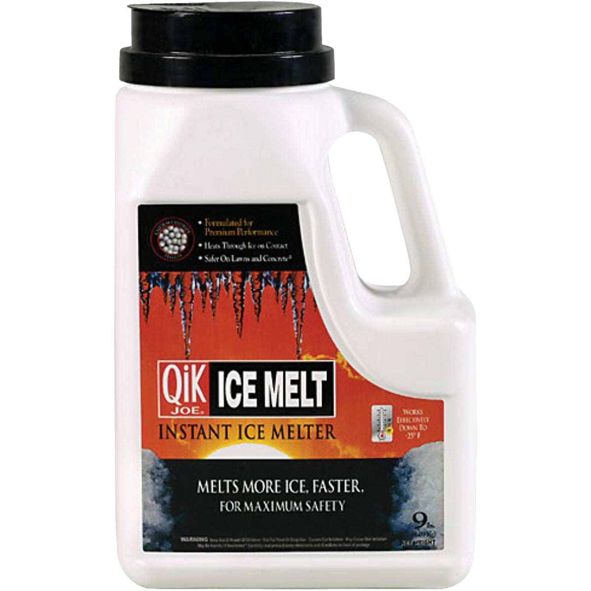 Item 701888, Qik Joe instant ice melt. 100% calcium chloride.