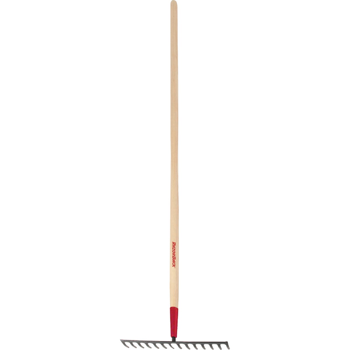 Item 701921, Razor-Back rake is designed to loosen and level soil.
