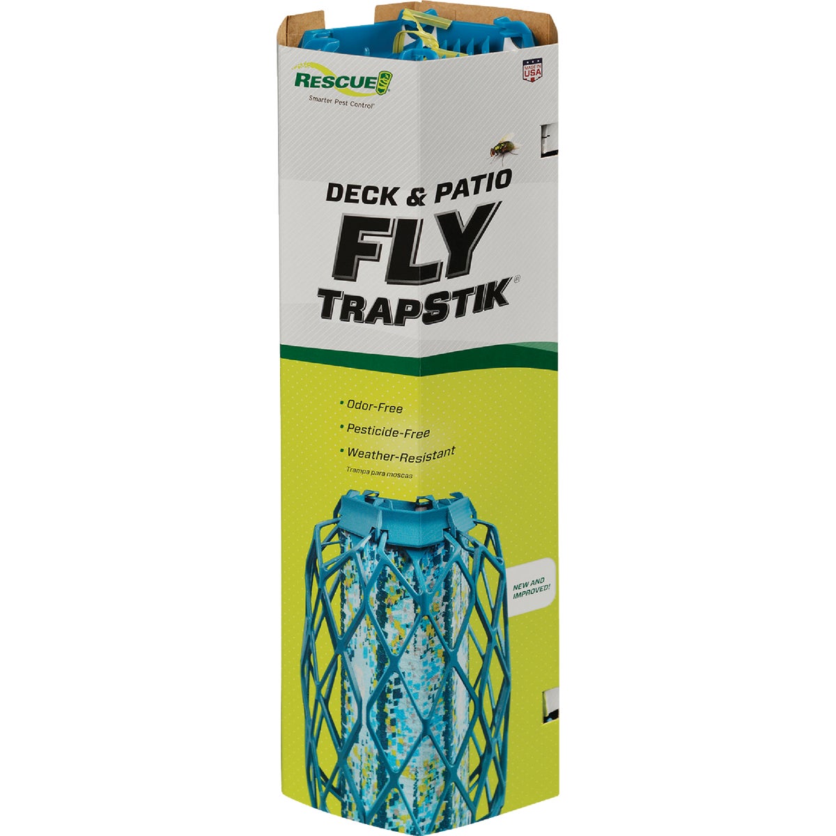 Item 702064, Deck &amp; patio fly trap uses exclusive VisiLure technology to draw 