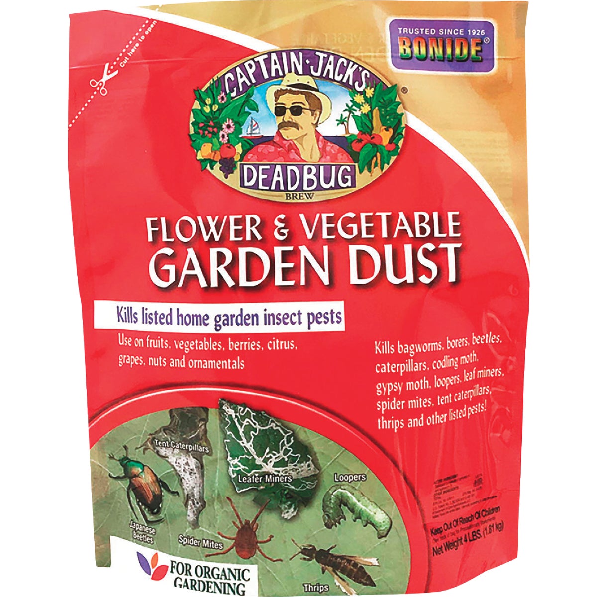 Item 702195, Protect your home garden from common garden insects and pests with Captain 