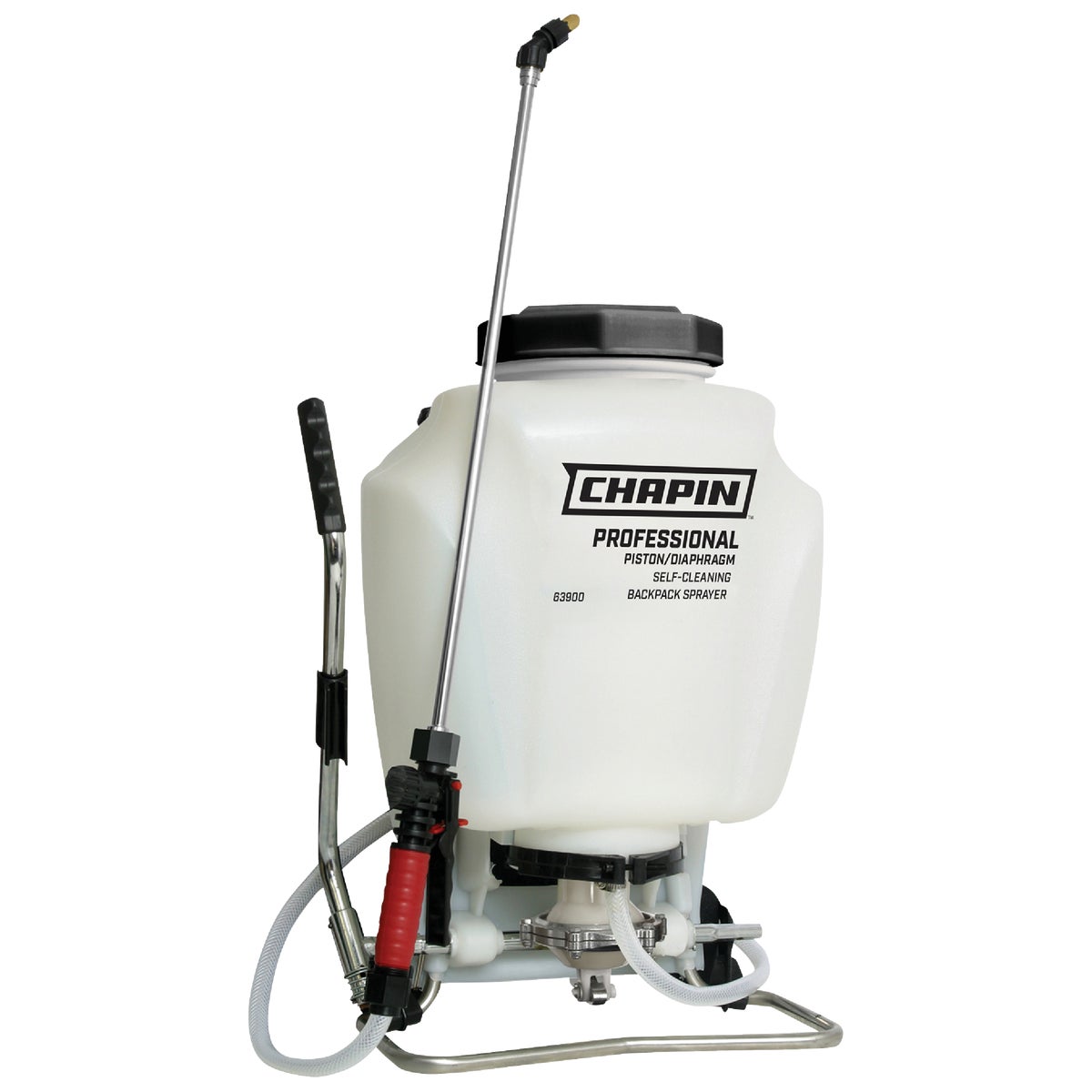 Item 702199, Commercial duty backpack sprayer features combined piston and diaphragm 