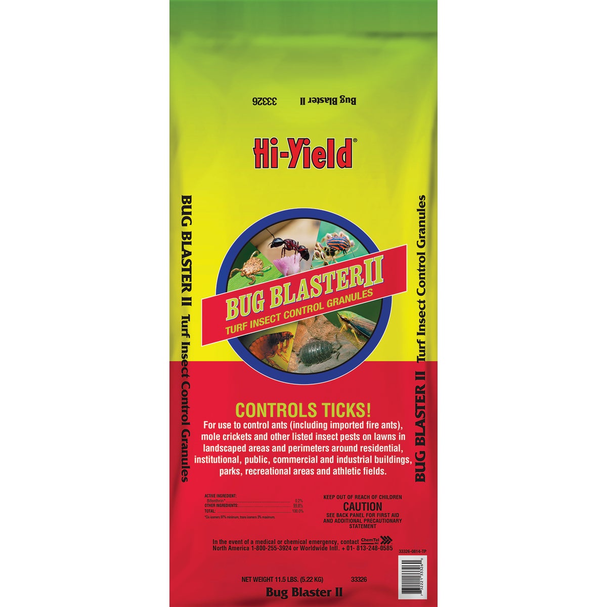 Item 702248, Bug Blaster II granules provides broad spectrum control of insect pests in 