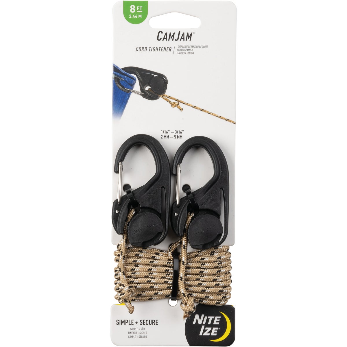 Item 702929, CamJam cord tightener.