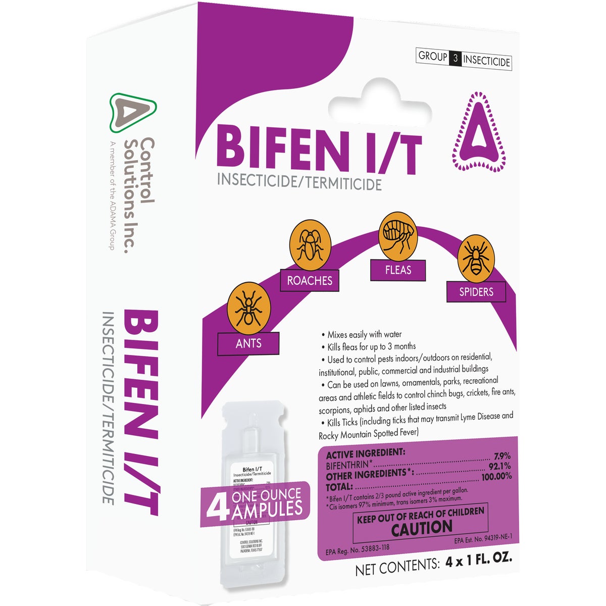 Item 703165, Bifen I/T professional strength termite insecticide.