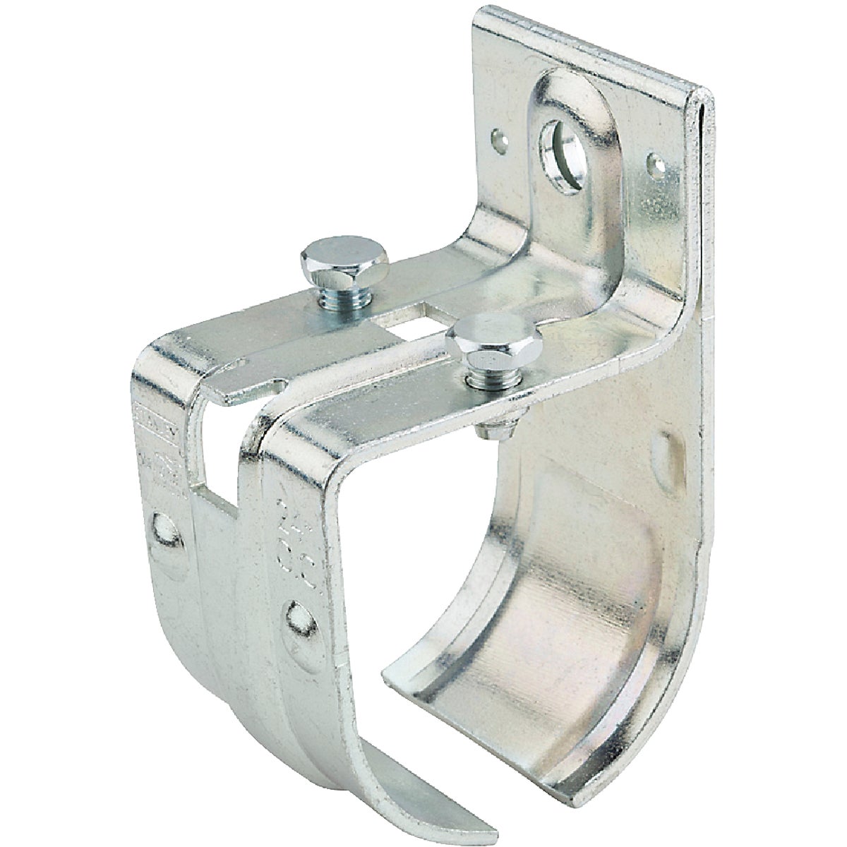 Item 703223, Adjustable round rail bracket. Designed as a support for #5400 round rail.