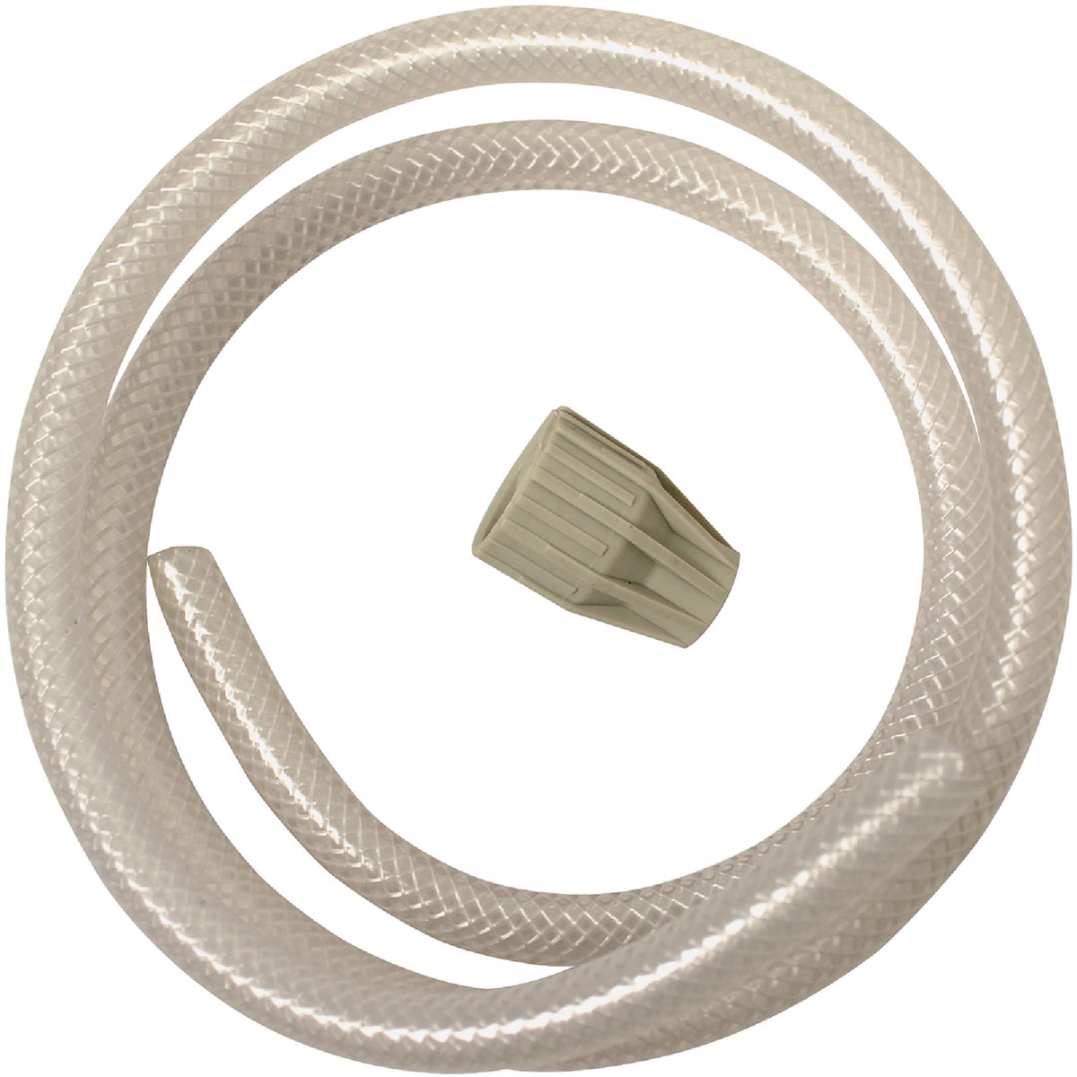 Item 703792, Replacement hose kit includes: clear reinforced hose, retainer nut 
